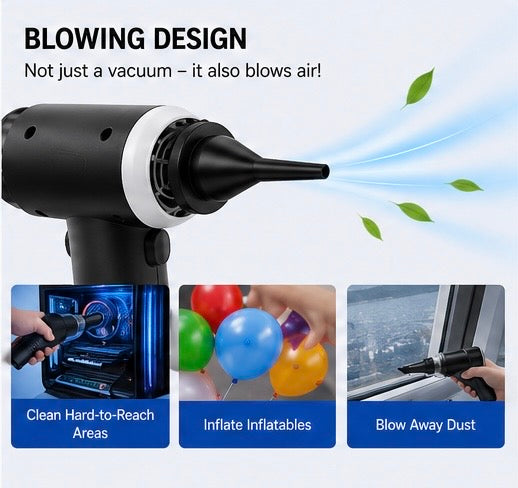 Cordless Handheld Vacuum - Powerful Cleaning Anywhere